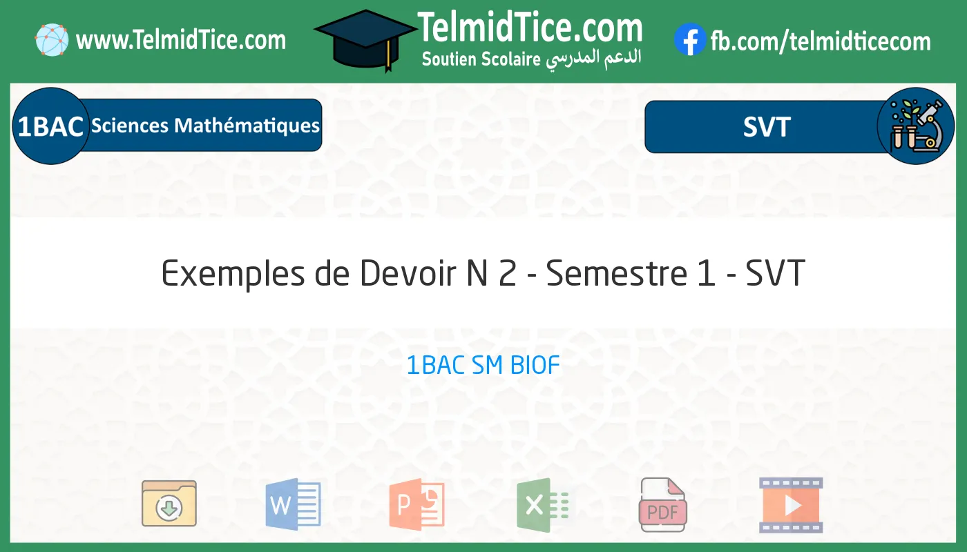 1bac-sm-SVT-Exemples-de-Devoir-N-2---Semestre-1