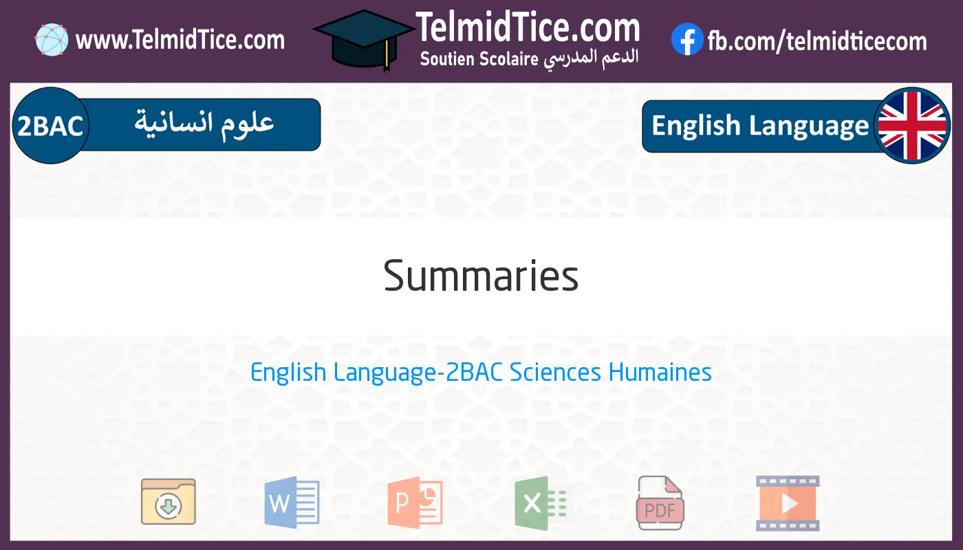 2bac-humaines-s1-c-Summaries