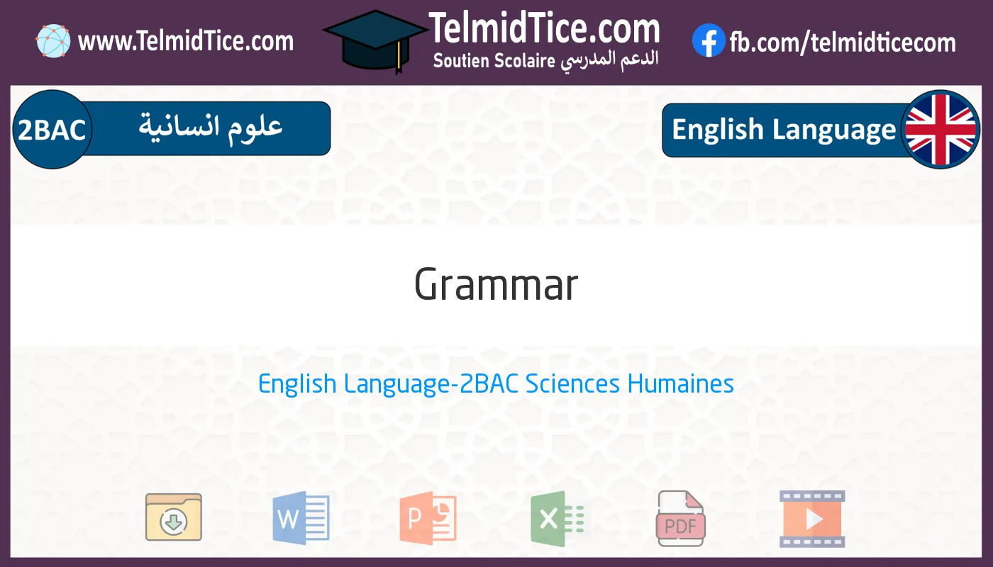 2bac-humaines-s1-e-Grammar