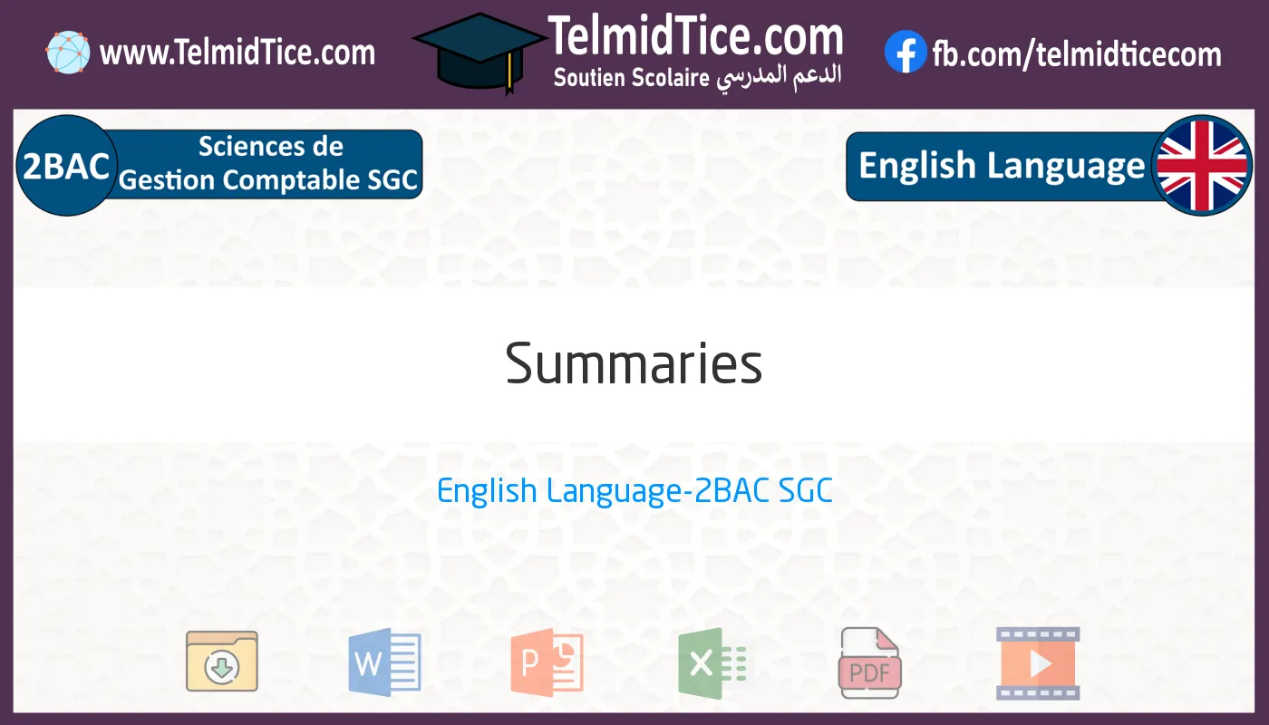 2bac-sgc-s1-c-Summaries