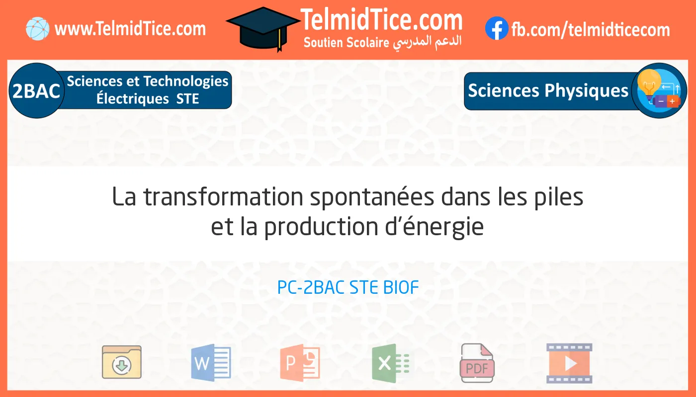 2bac-ste-s2-h-La-transformation-spontanées-dans-les-piles-et-la-production-d'énergie